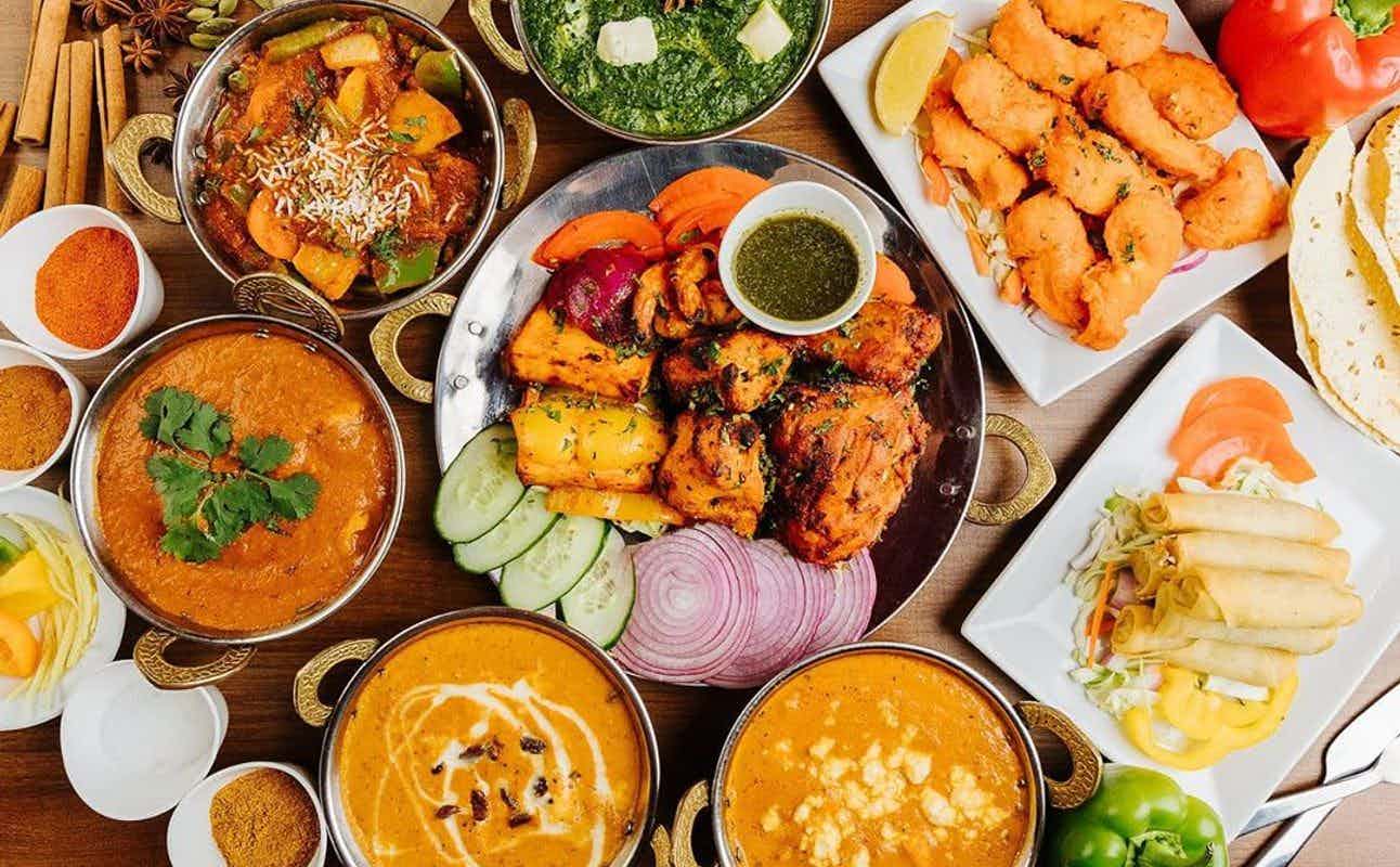 Enjoy Indian cuisine at Taj Taste of India in Downtown Victoria, Victoria